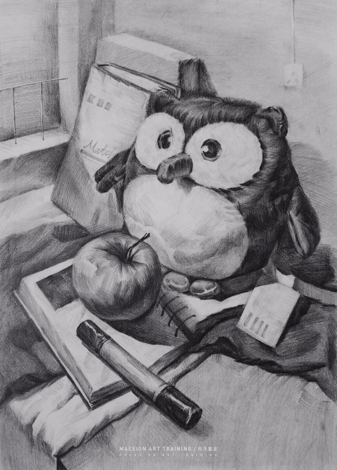 黄怡怡作品-素描系列