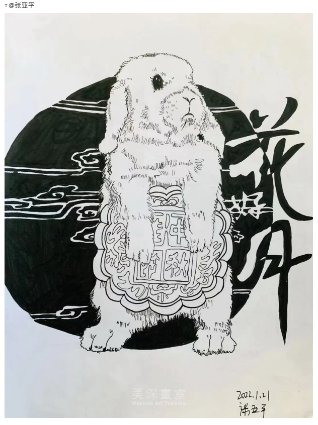 学员美术作品分享