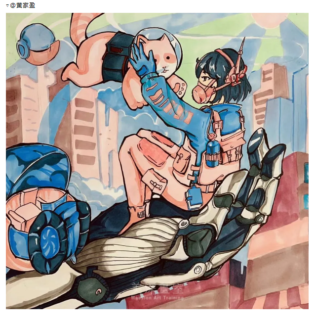 学员美术作品分享