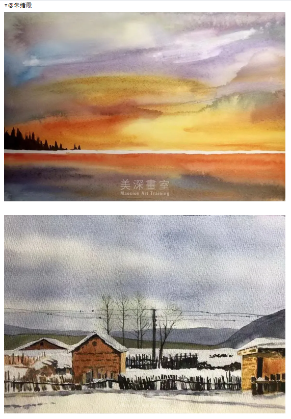 学员美术作品分享