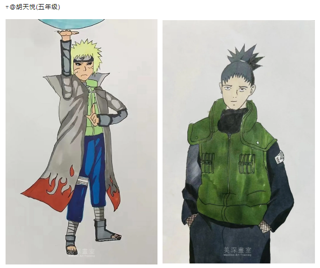 学员美术作品分享