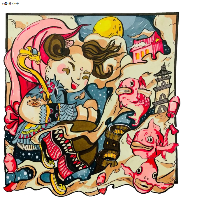 学员美术作品分享