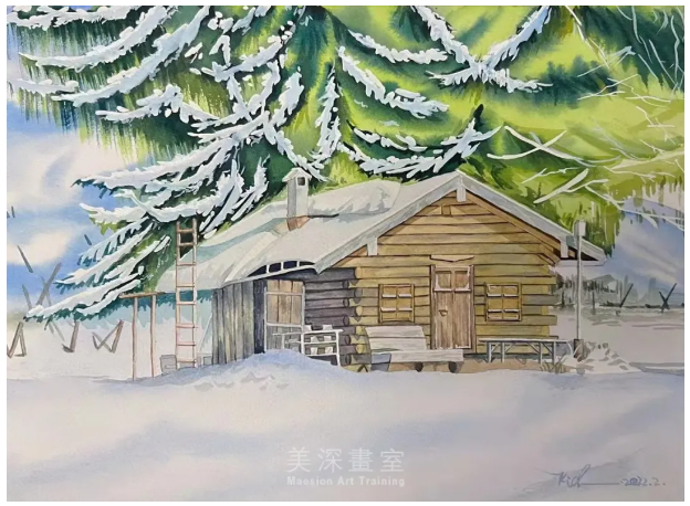 学员美术作品分享