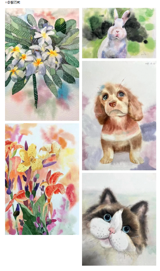 学员美术作品分享