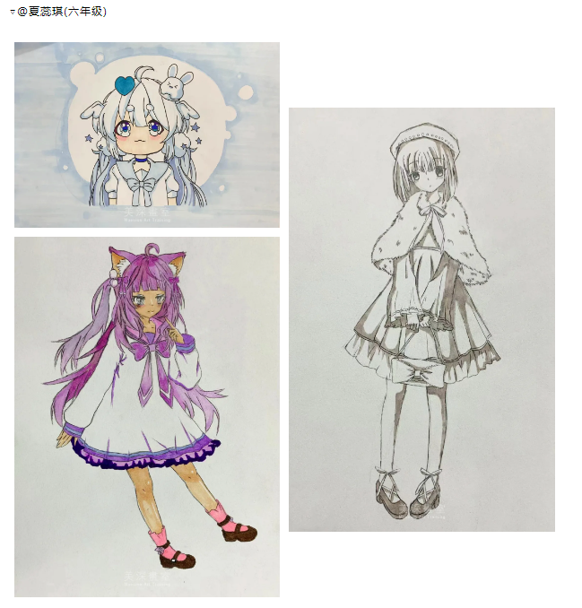学员美术作品分享