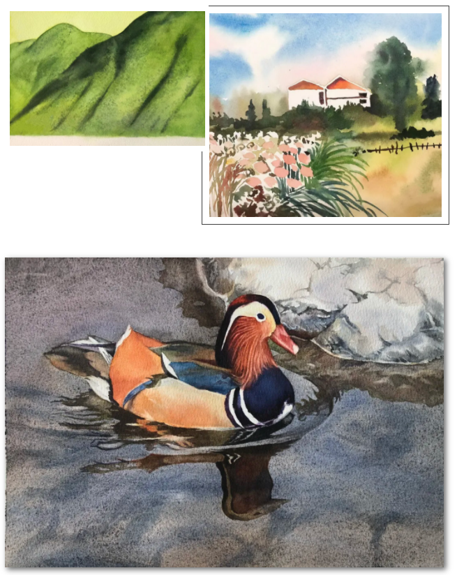 学员美术作品分享