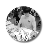 学绘画画水彩秋叶老师