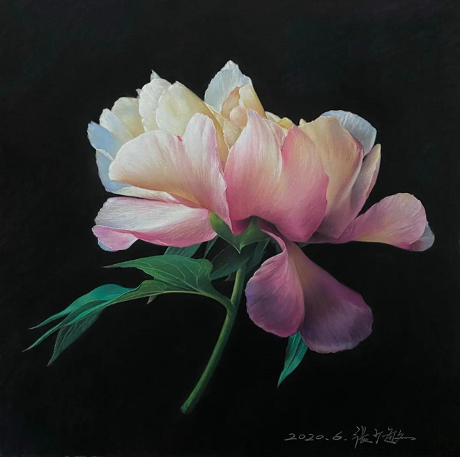 张少敏粉画作品5