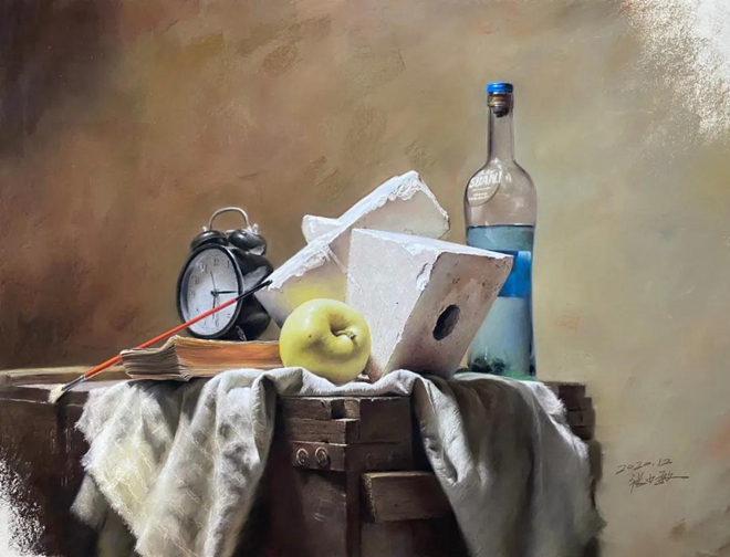 张少敏粉画作品7