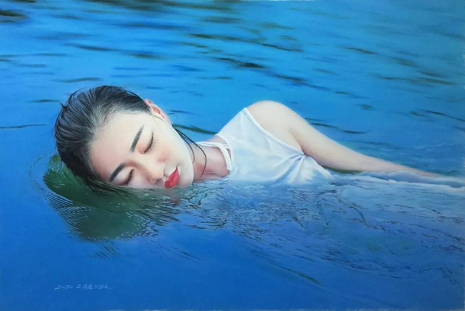 张少敏粉画作品3
